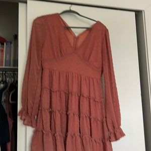 brand new coral dress